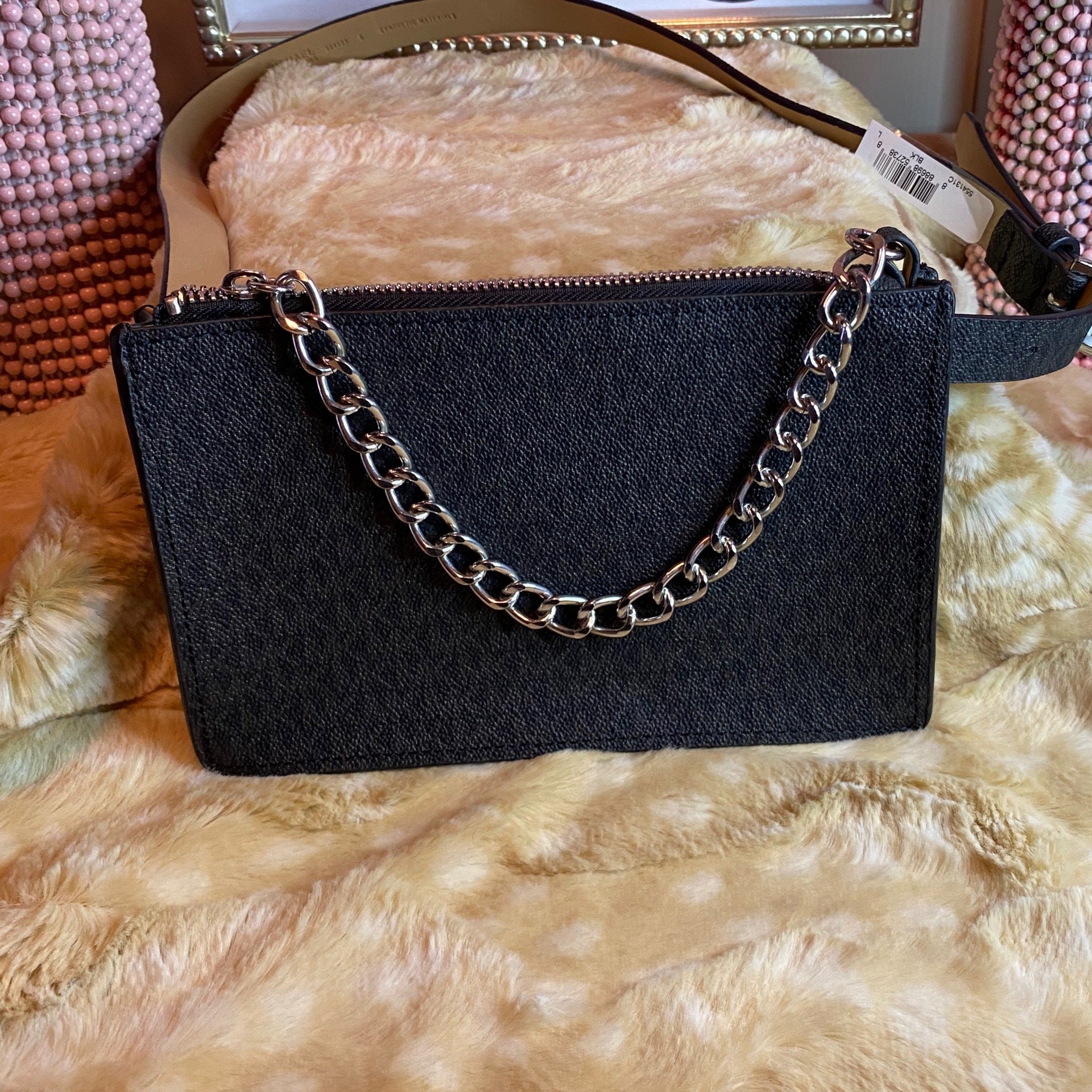 Michael Kors MK Fanny Pack Belt w Pull Chain Danielle s Boutique